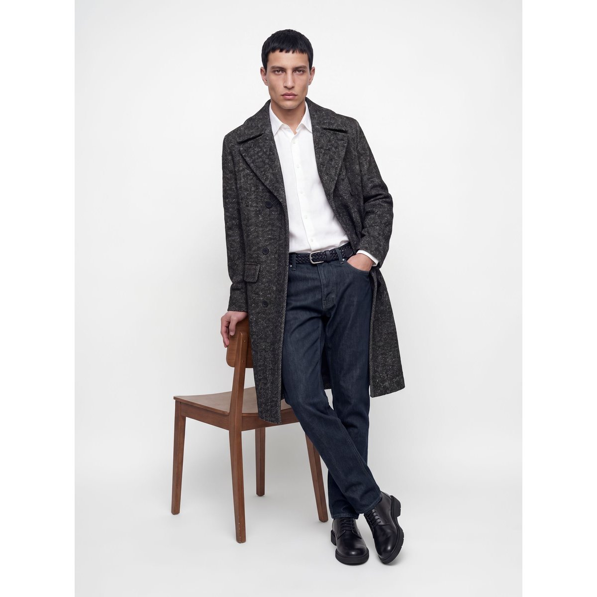 Jean Coupe Tapered blue denim 1, JACK & JONES