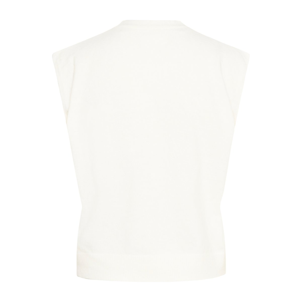 Tunique tricoté blanc chalk cc, KAFFE