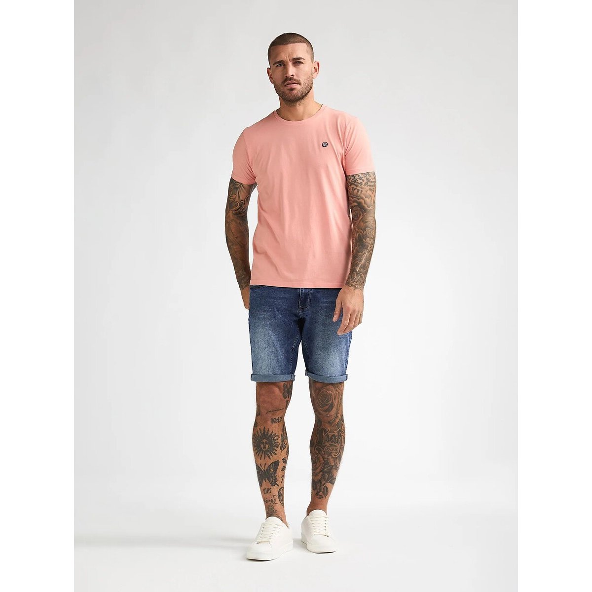 T-shirt uni corail, PETROL INDUSTRIES