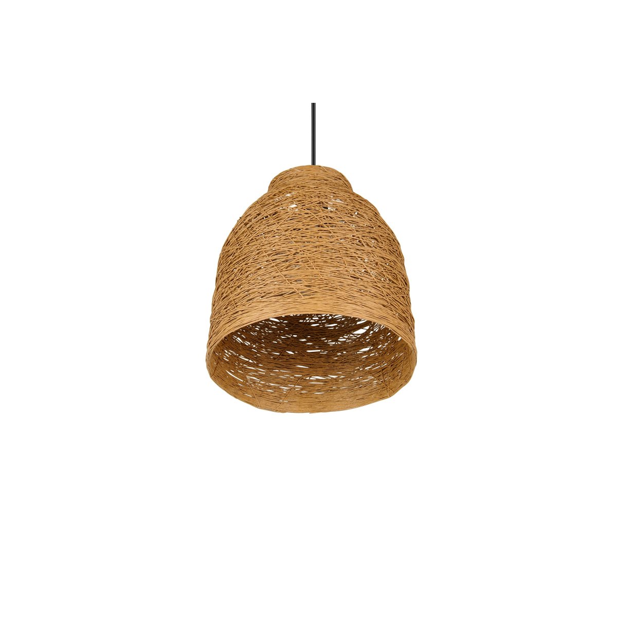 Suspension en papier bohème, D.25 , JOELINE marron, TRIO