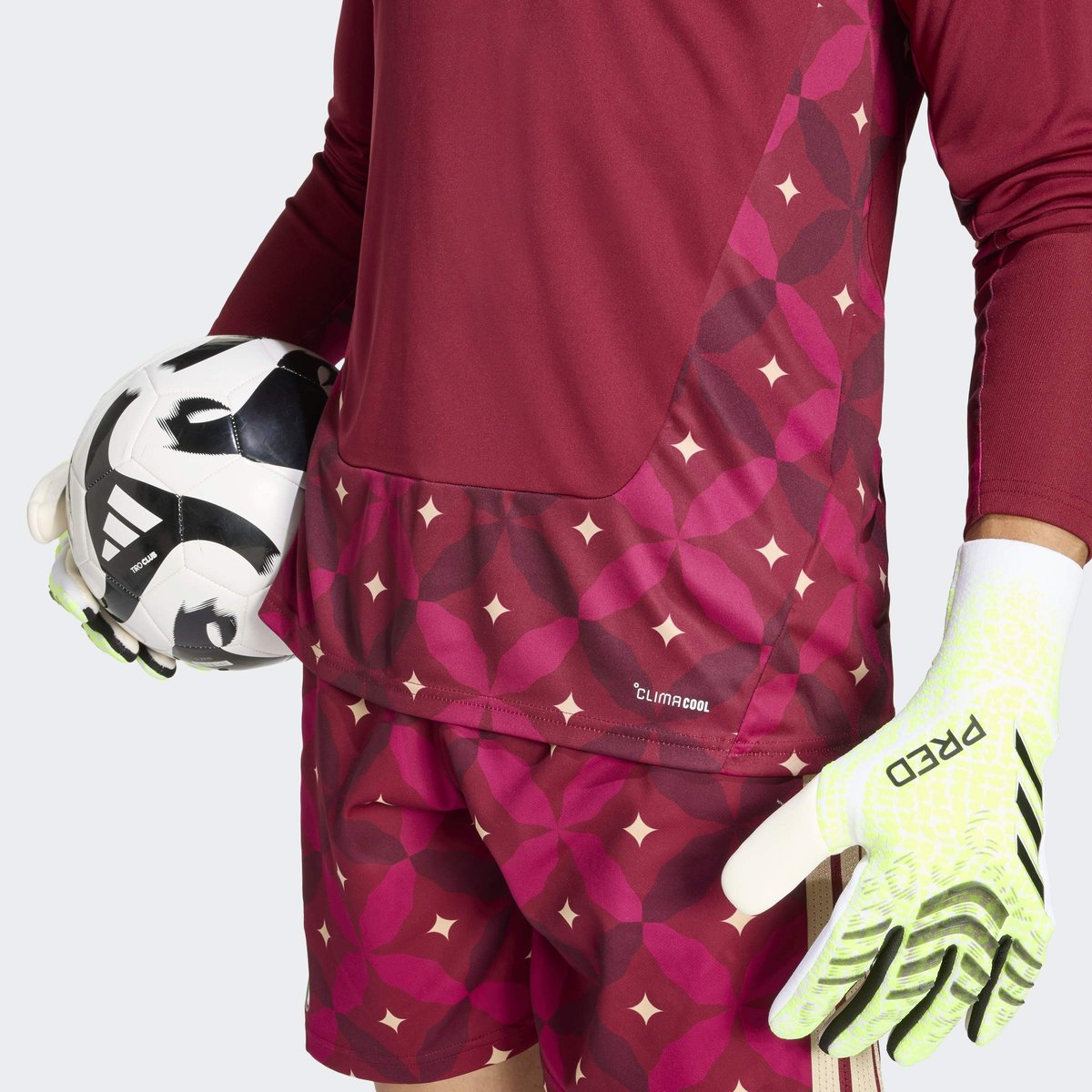Maillot Manches Longues Gardien De But Domicile Italie 26 Maillot Manches Longues Gardien De But Domicile Italie 26 team coll burgundy 2, adidas Performance