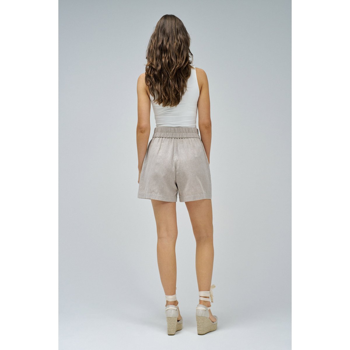 SHORTS EN LIN beige, SALSA JEANS