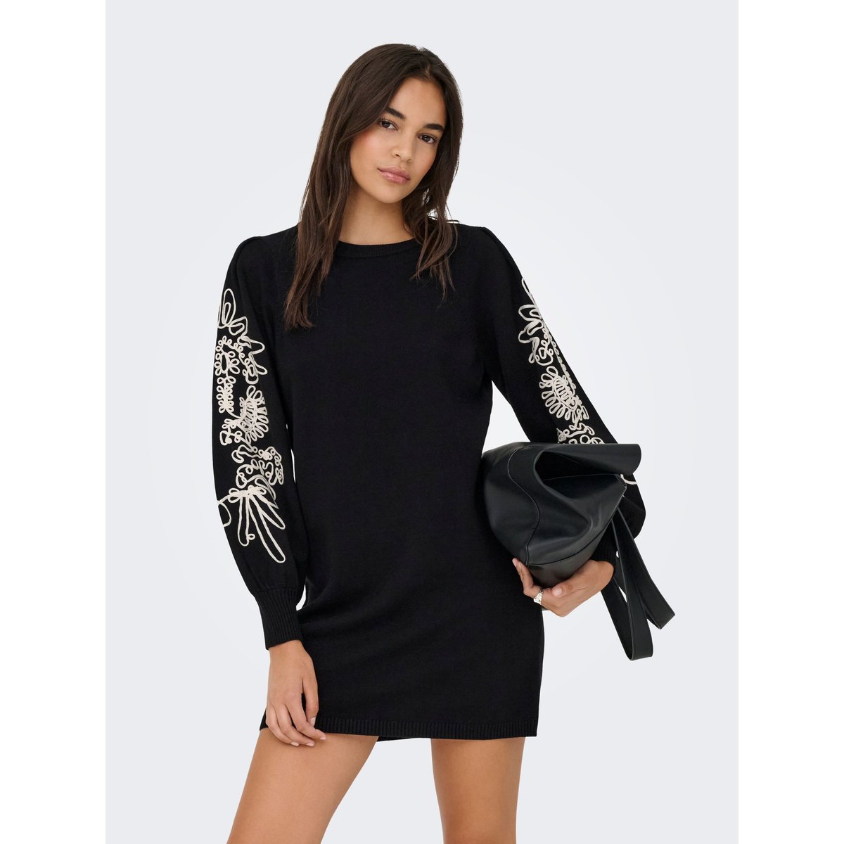 Robe En Maille black 1, ONLY