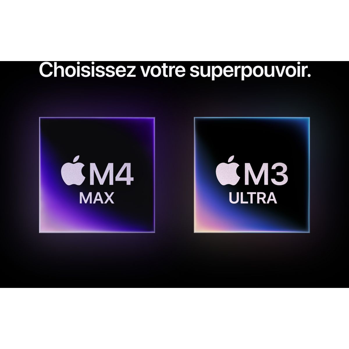 Ordinateur Apple STUDIO Puce M4 Max CPU 14 / GPU 32 coeurs Mémoire RAM 36Go Stockage 512Go SSD Argent couleur unique, APPLE