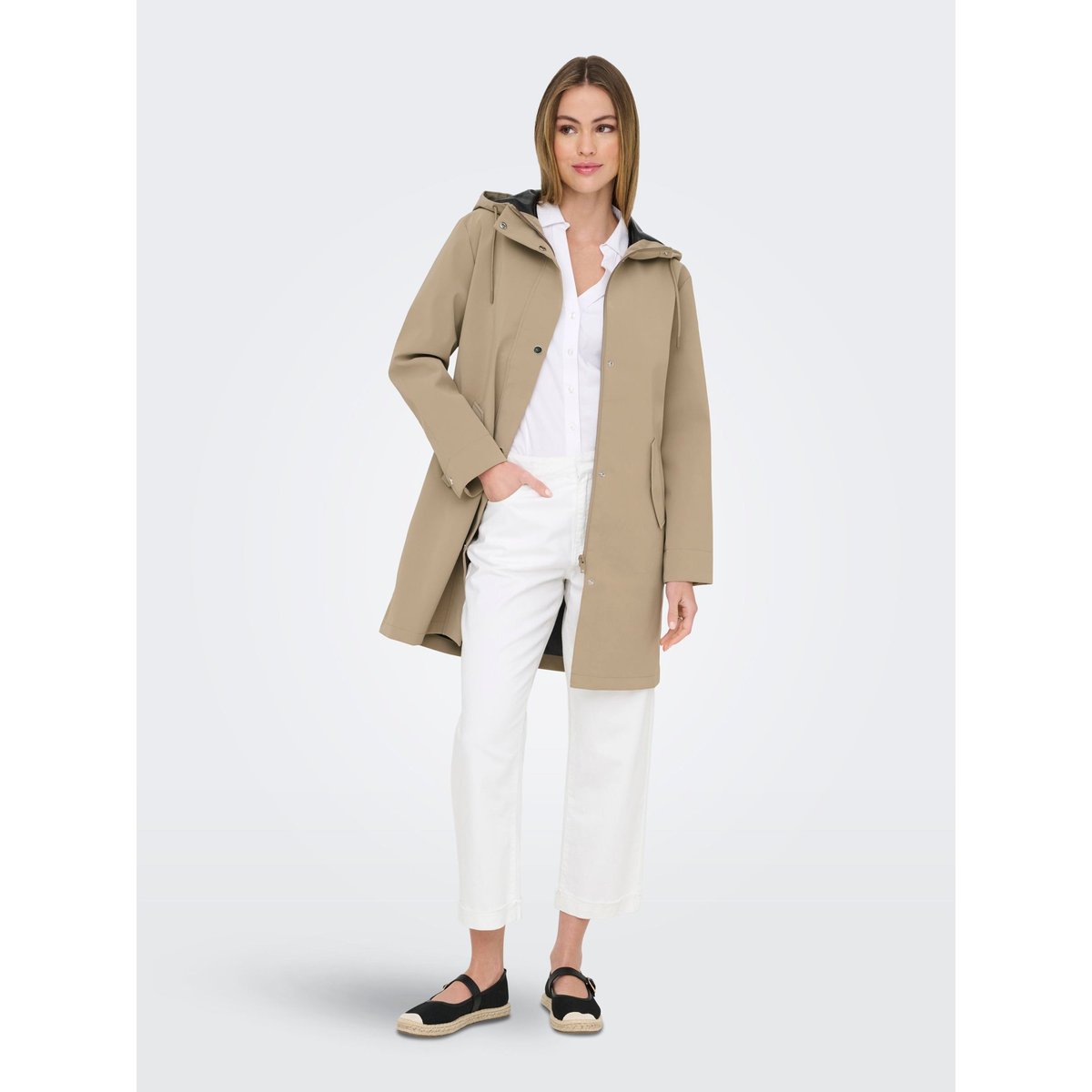 Veste De Pluie silver mink, ONLY
