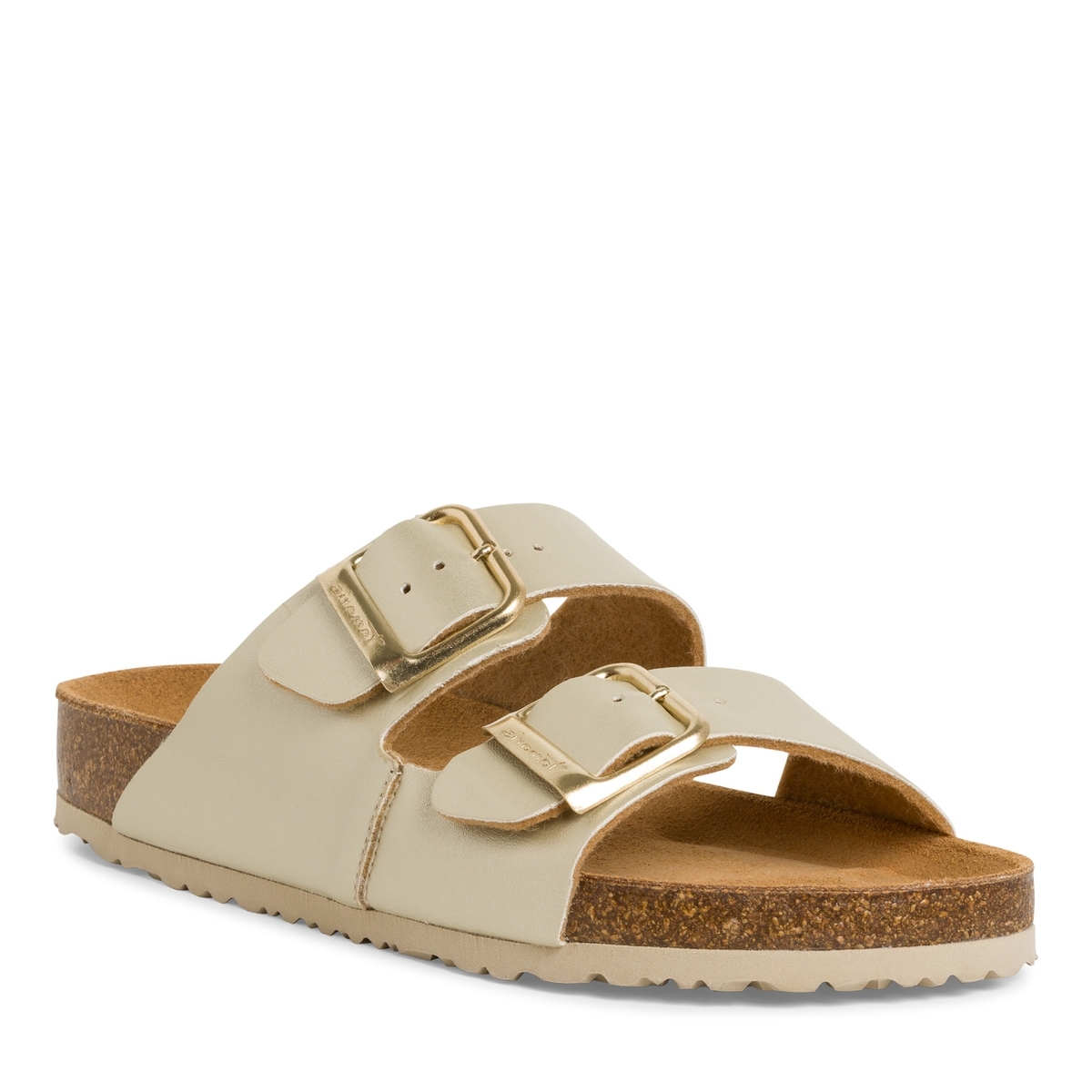 Mule en boucle or clair, TAMARIS