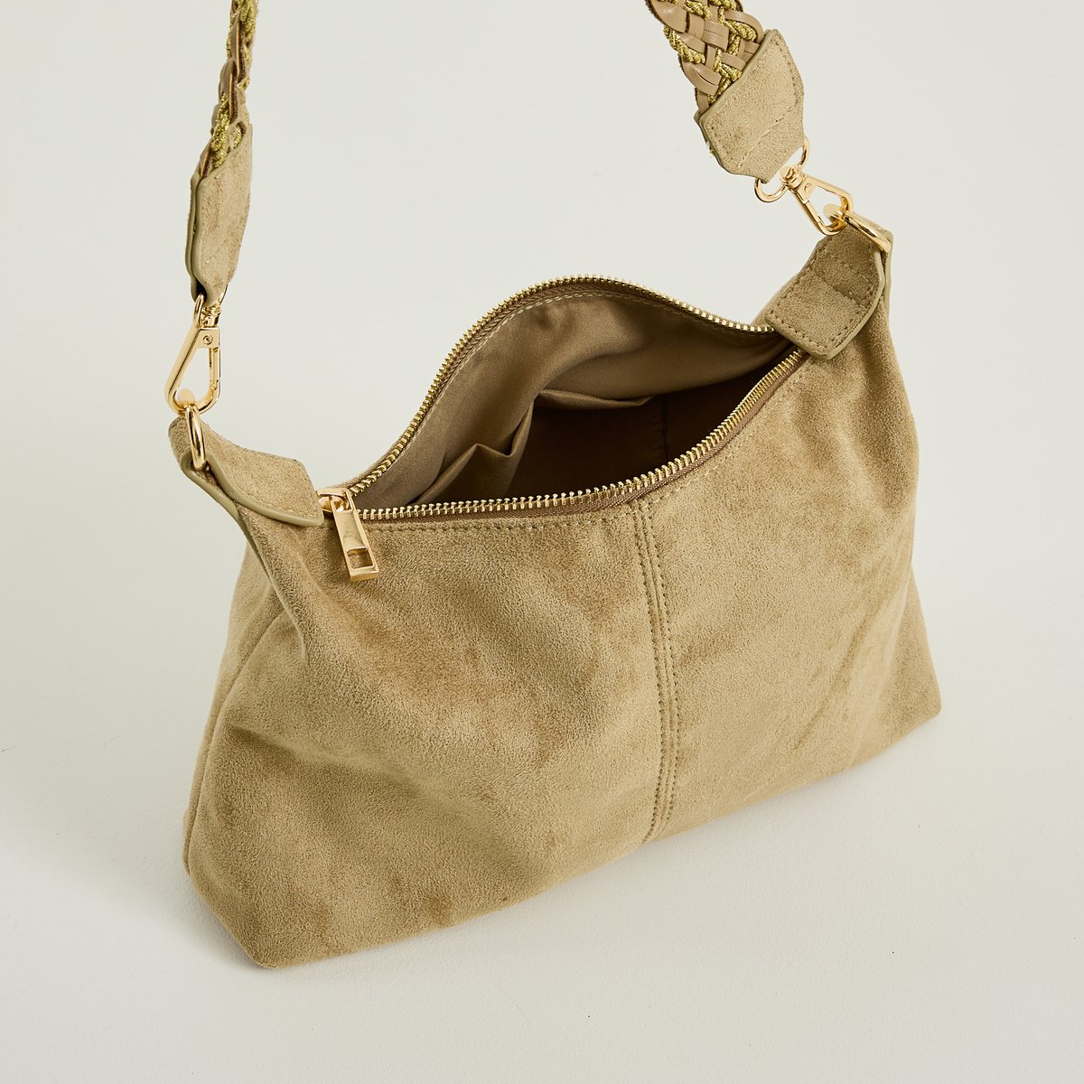 Sac porté épaule ou bandoulière marron, GRAIN DE MALICE