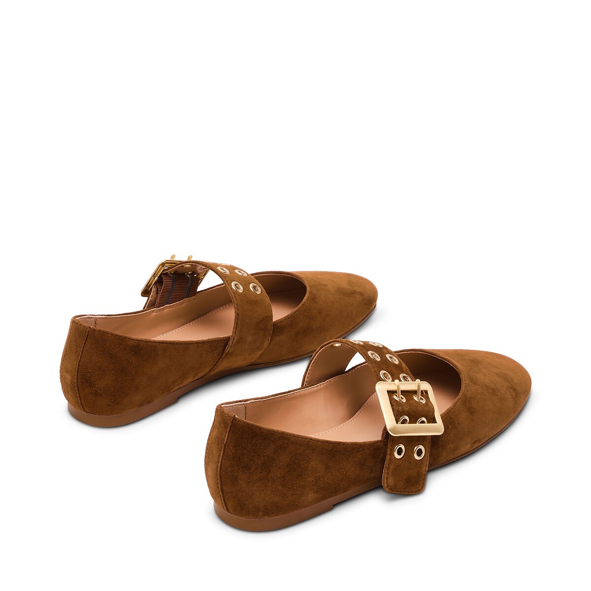 Ballerine babies in pelle scamosciata Atlantica nocciola, STEVE MADDEN