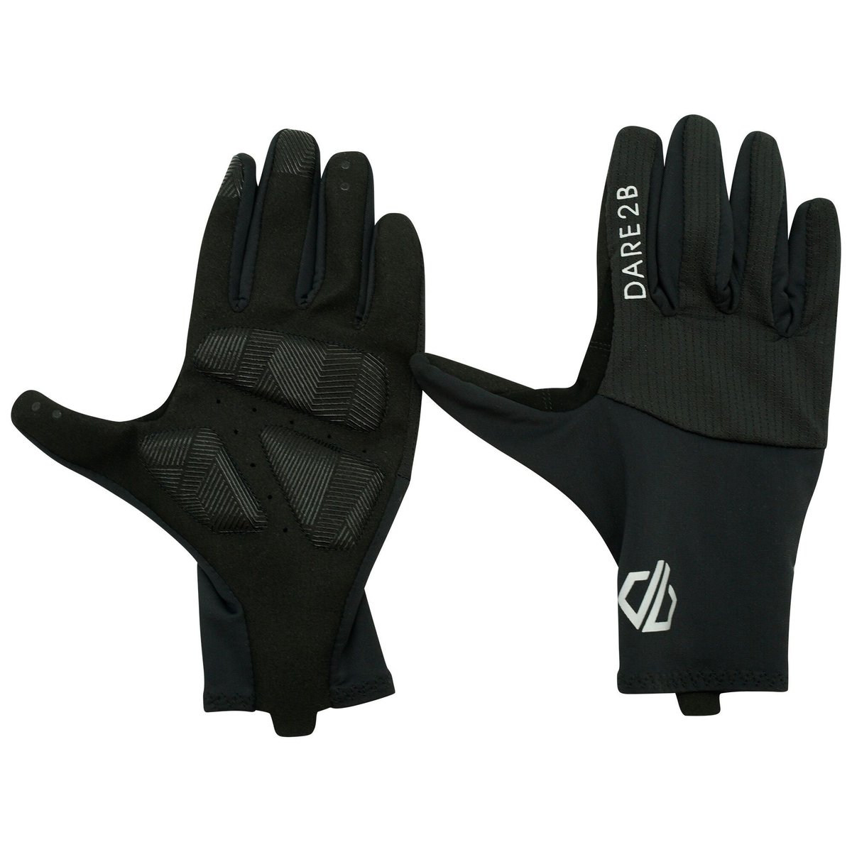Gants de cyclisme FORCIBLE noir, DARE 2B