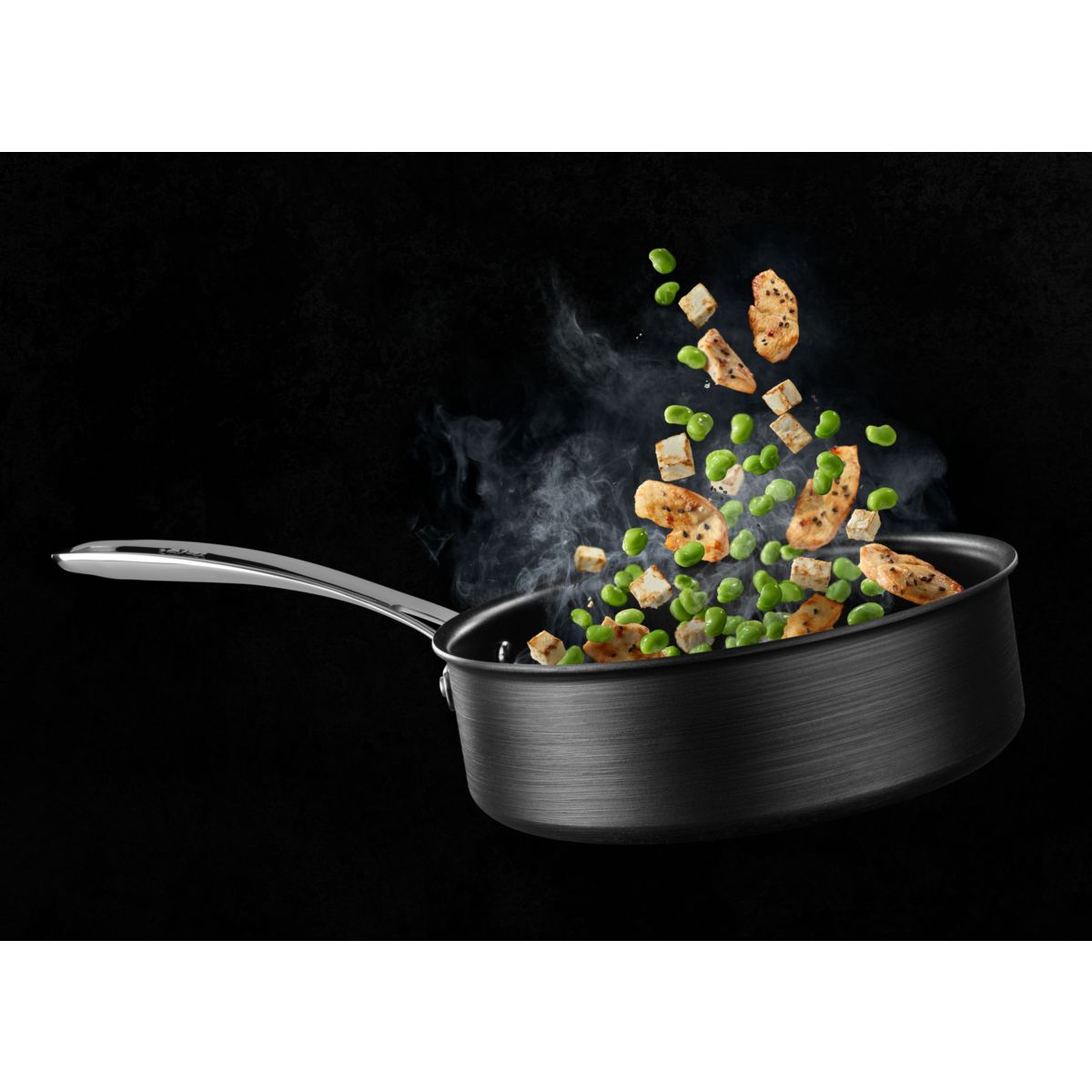 Sauteuse Unlimited Premium diam24cm blanc, TEFAL