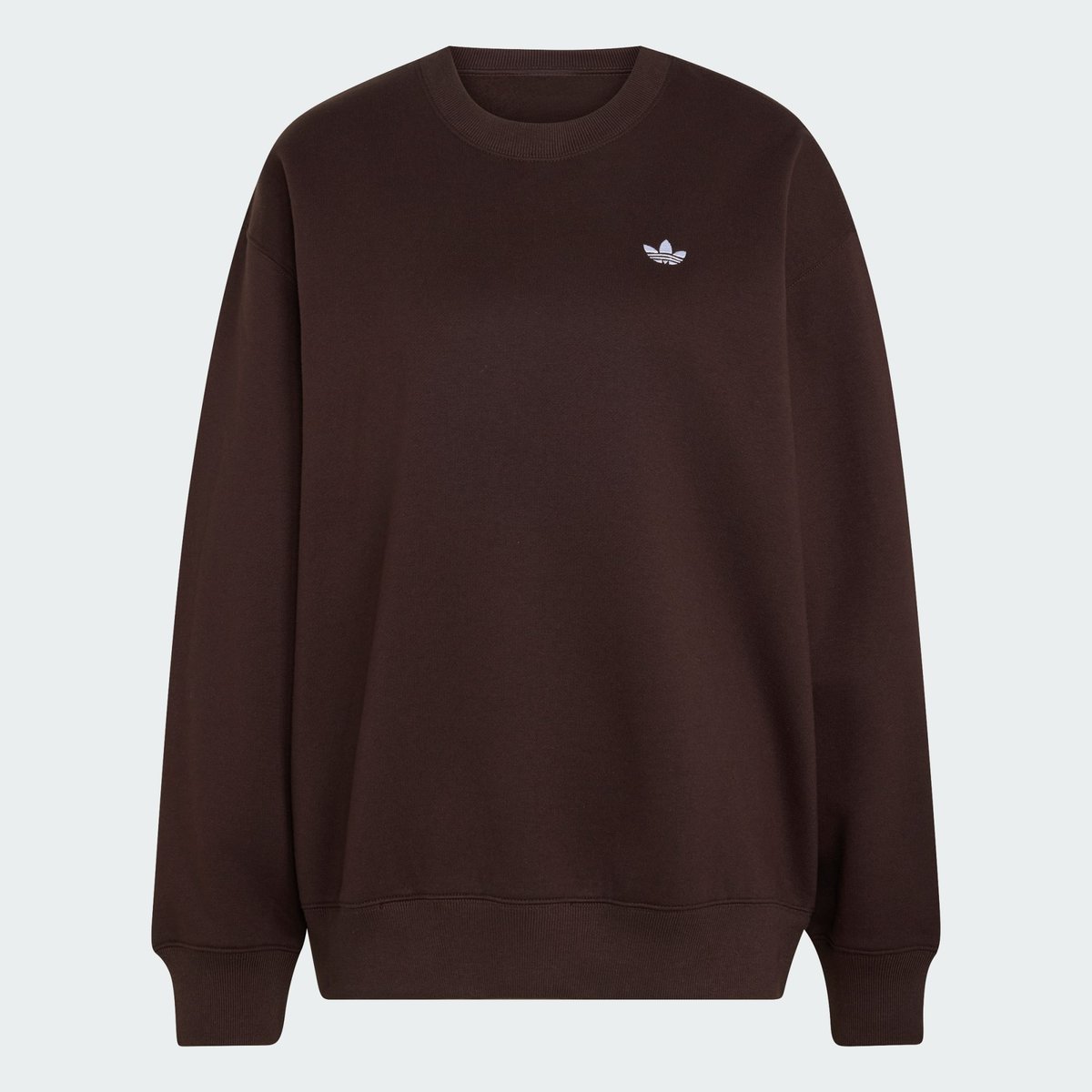 Sweat-Shirt Ras-Du-Cou Manches Longues Molleton Essentials aurora coffee, adidas Originals