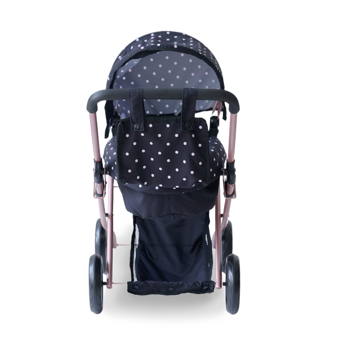 Poussette 2-en-1 classique avec accessoires nacelle et panier beige, TEAMSON KIDS
