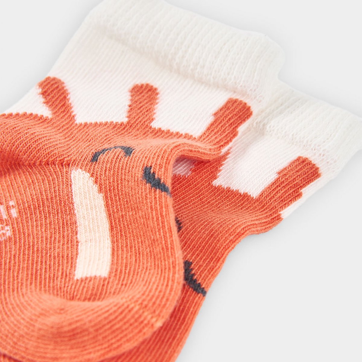 Pack de chaussettes pour bébé en coton marron, BOBOLI