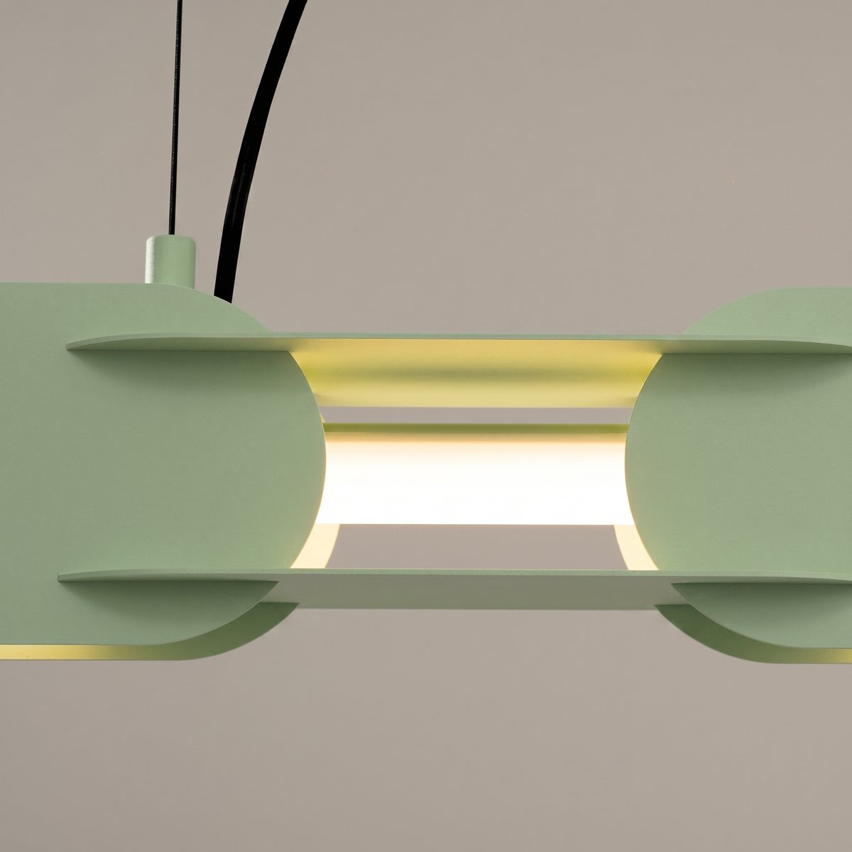 Suspension Acier Sauge LED 1 Chain sauge, EDEN