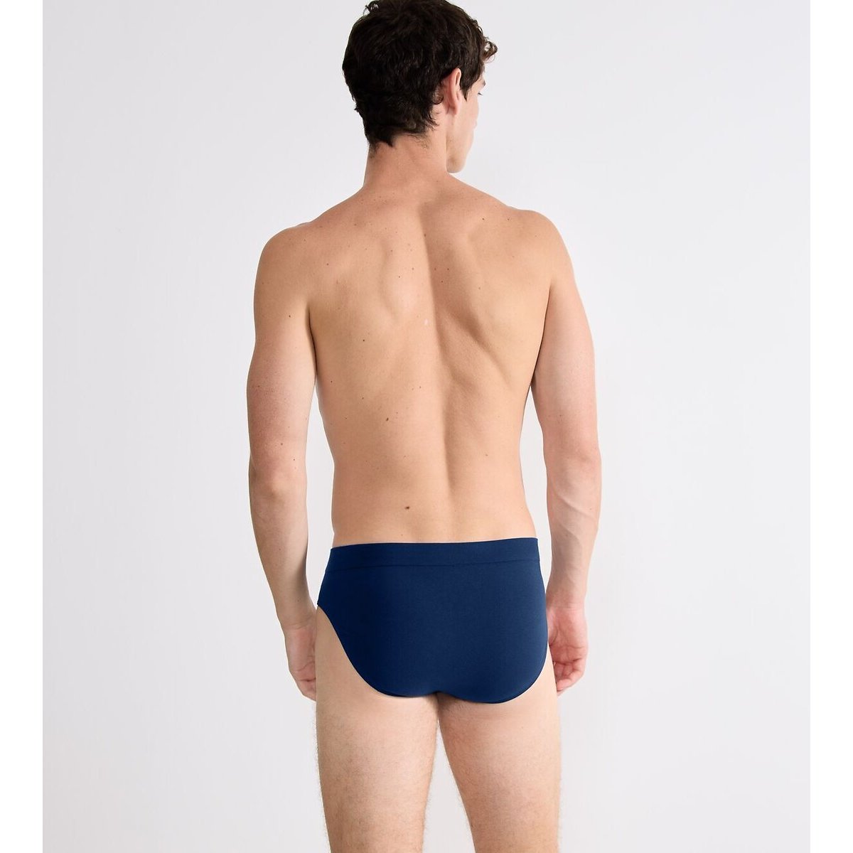 Confezione da 2 slip a tinta unita, Go Smooth marine scuro, SLOGGI
