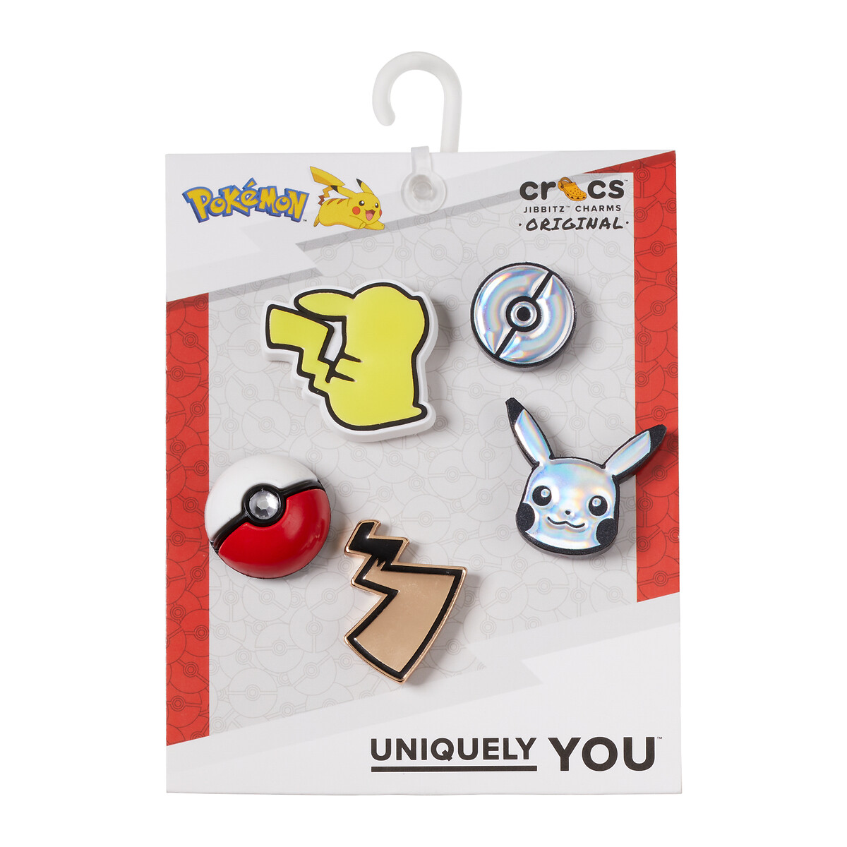 Pack of 5 Elevated Pokemon Jibbitz multi-coloured, CROCS