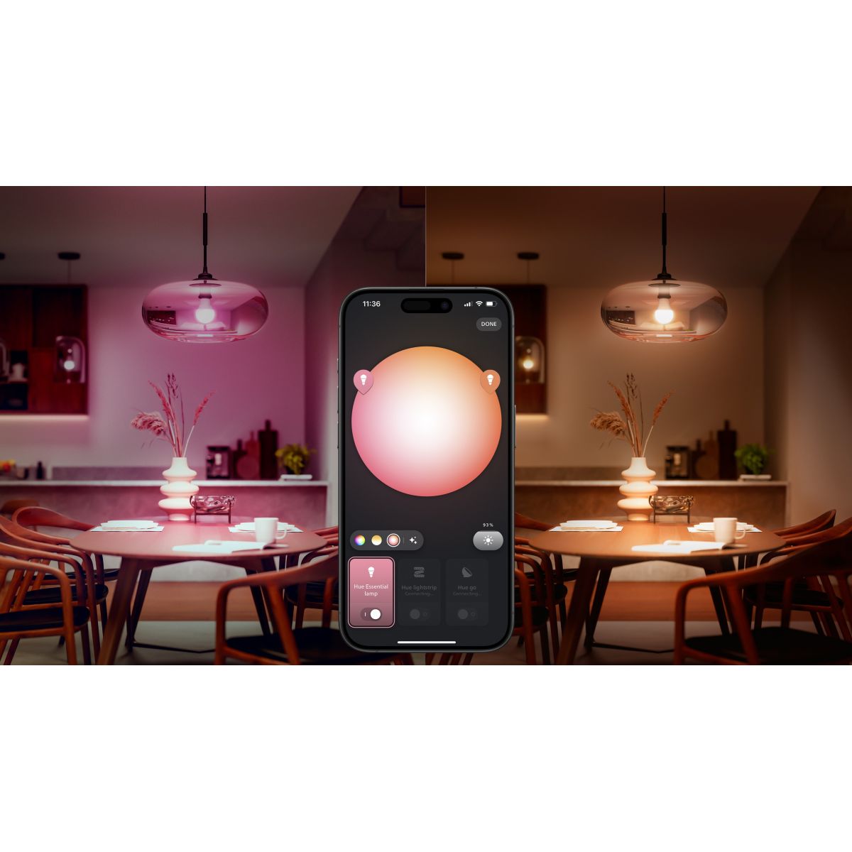 Pack Essential- 3/E27 White&Color Ambiance couleur unique, PHILIPS HUE