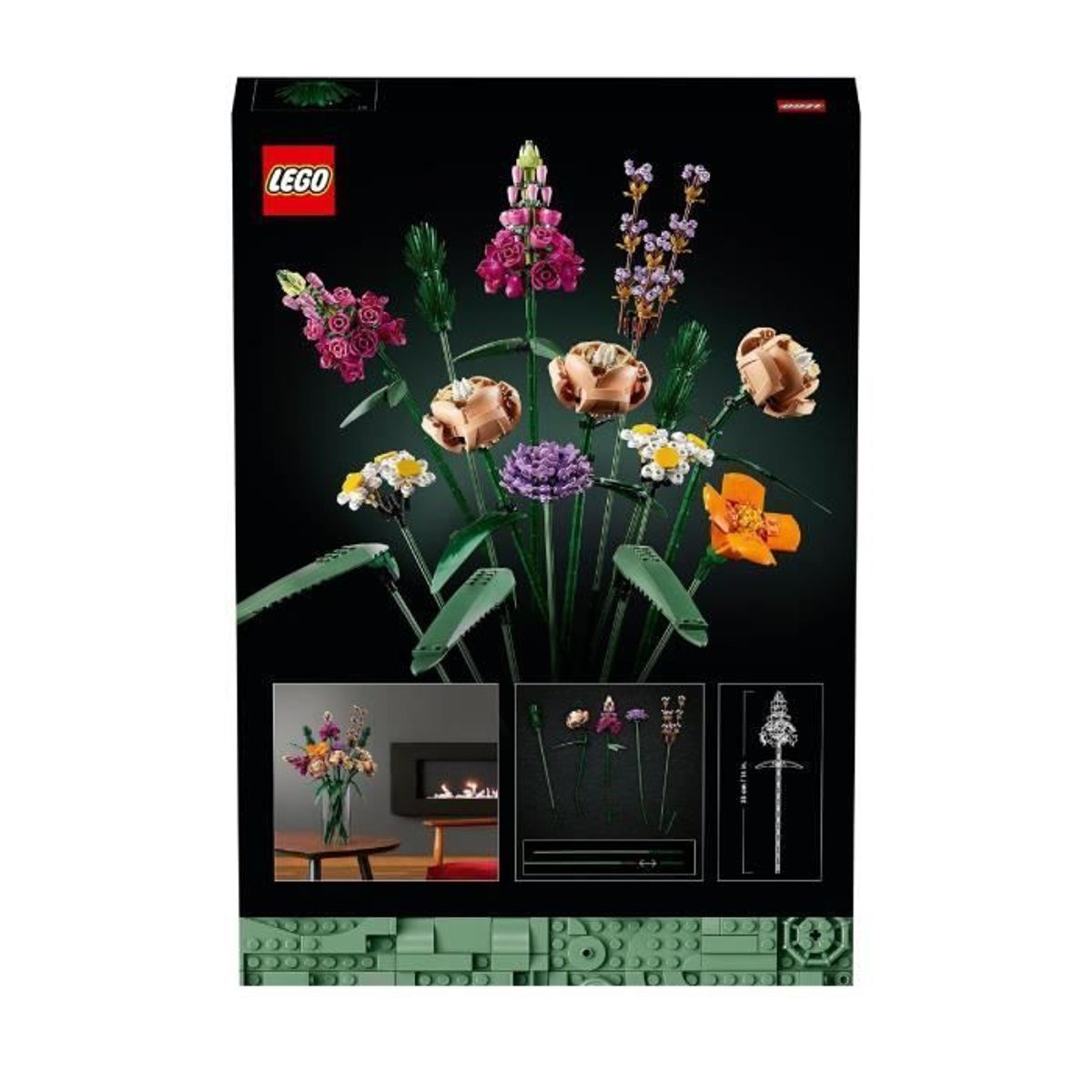 LEGO Botanicals - Bouquet de fleurs Créatif - Set 10280 pour Adultes multicolore, LEGO