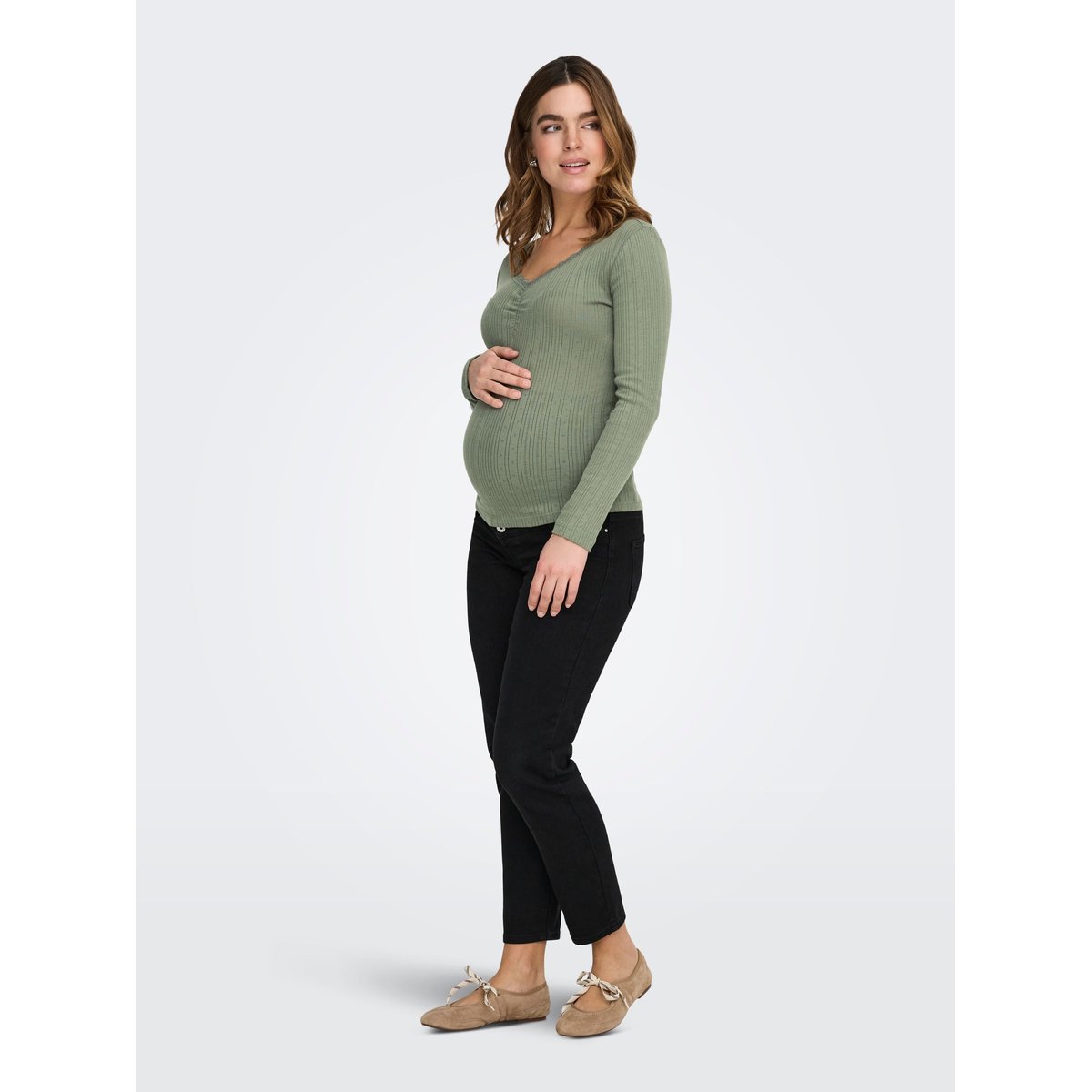 Blouse agave green, ONLY