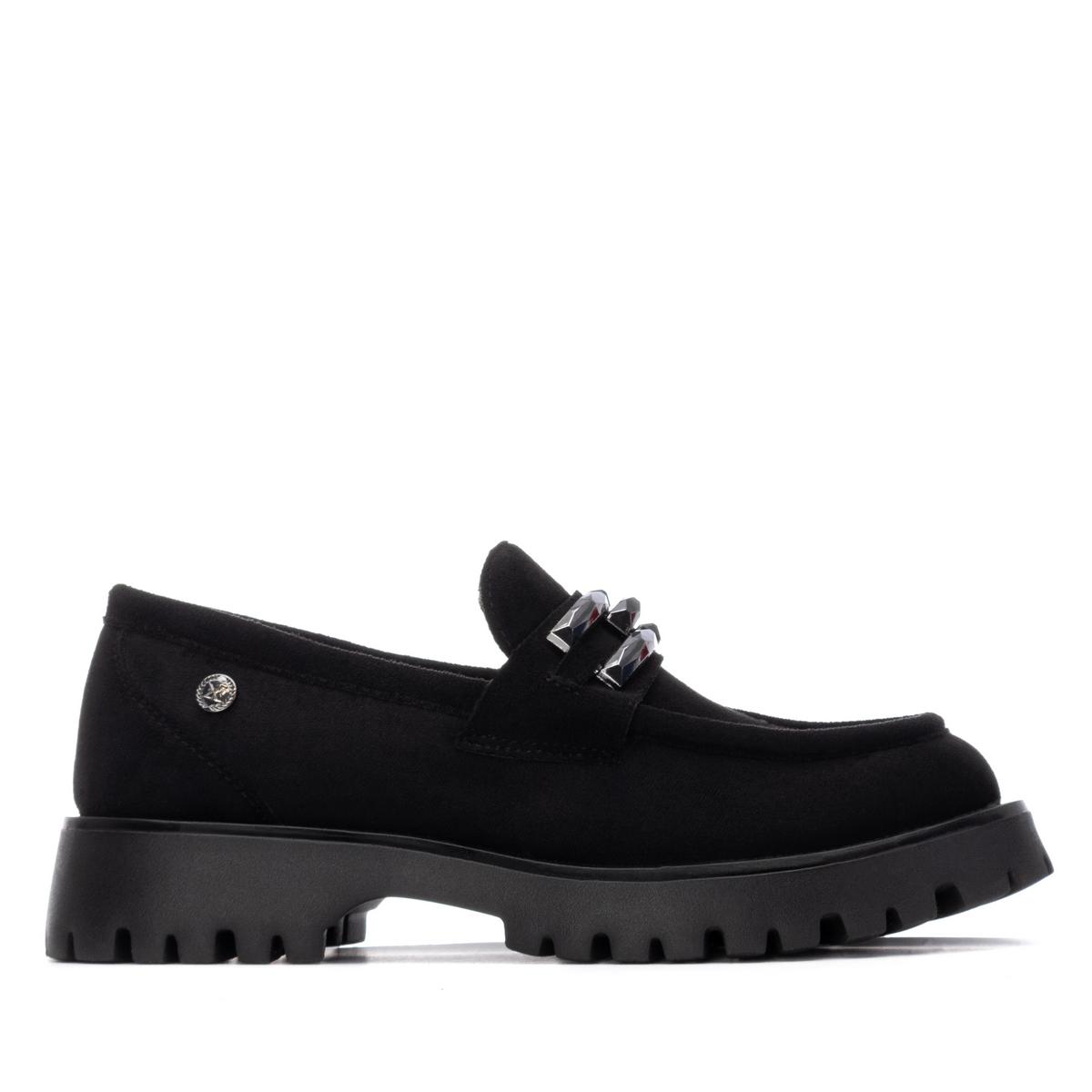 Chaussure Mocassin Plaine Décontractée noir, XTI