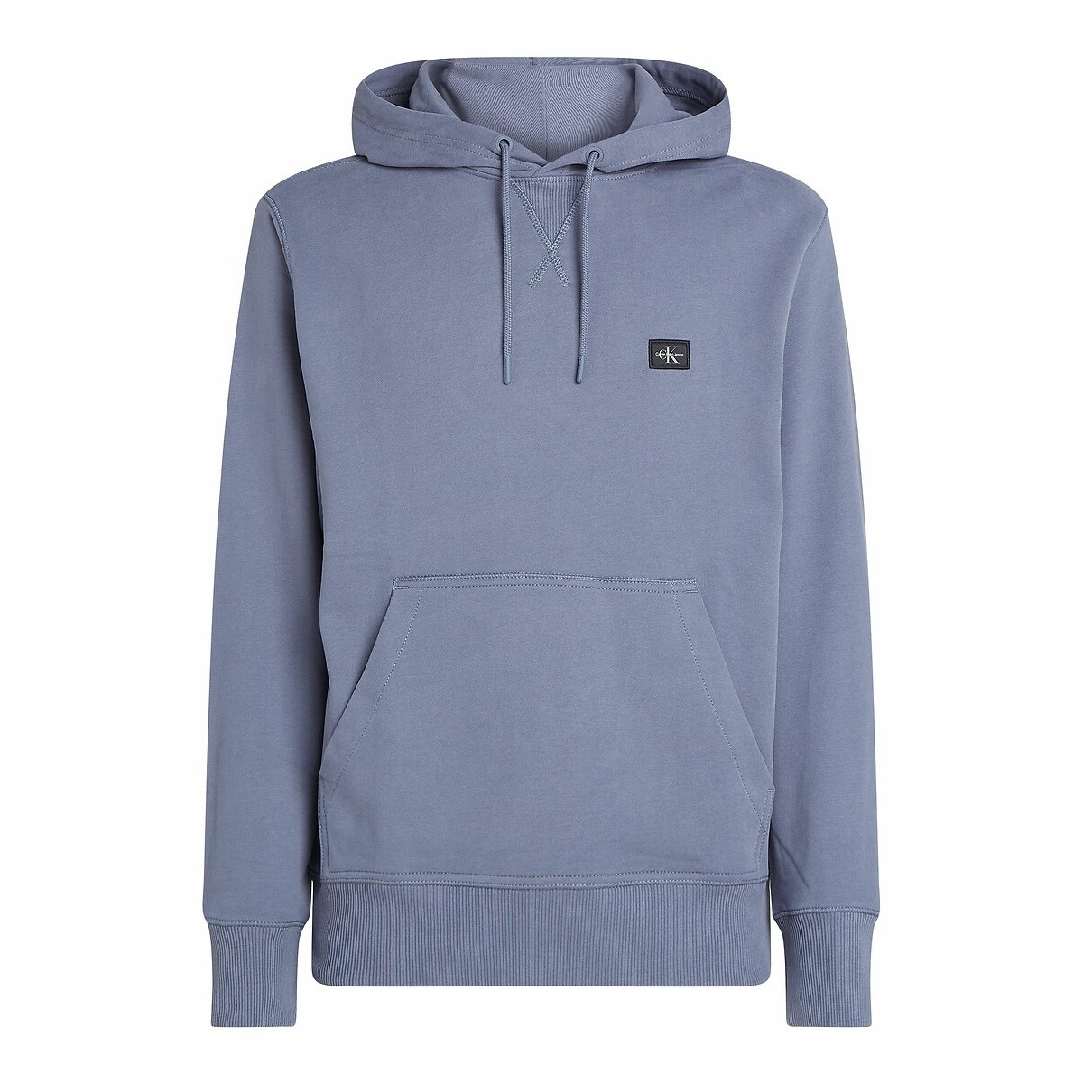 Sweat com capuz azul-acinzentado, CALVIN KLEIN JEANS