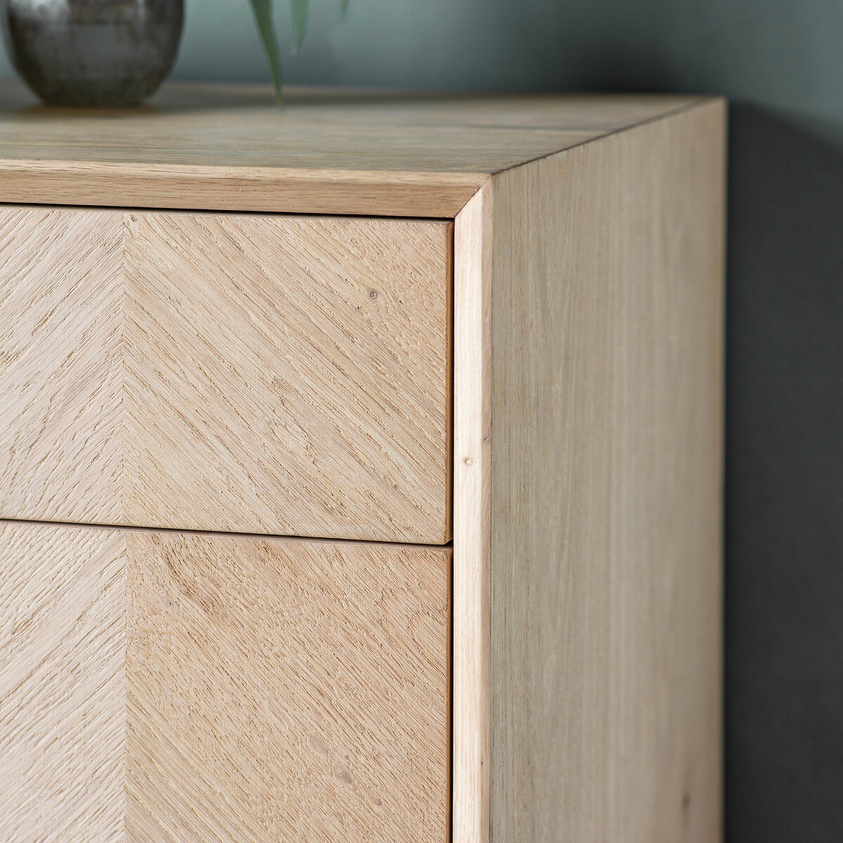 Dhule Herringbone Oak 6 Drawer Chest oak, ÉDITÉ