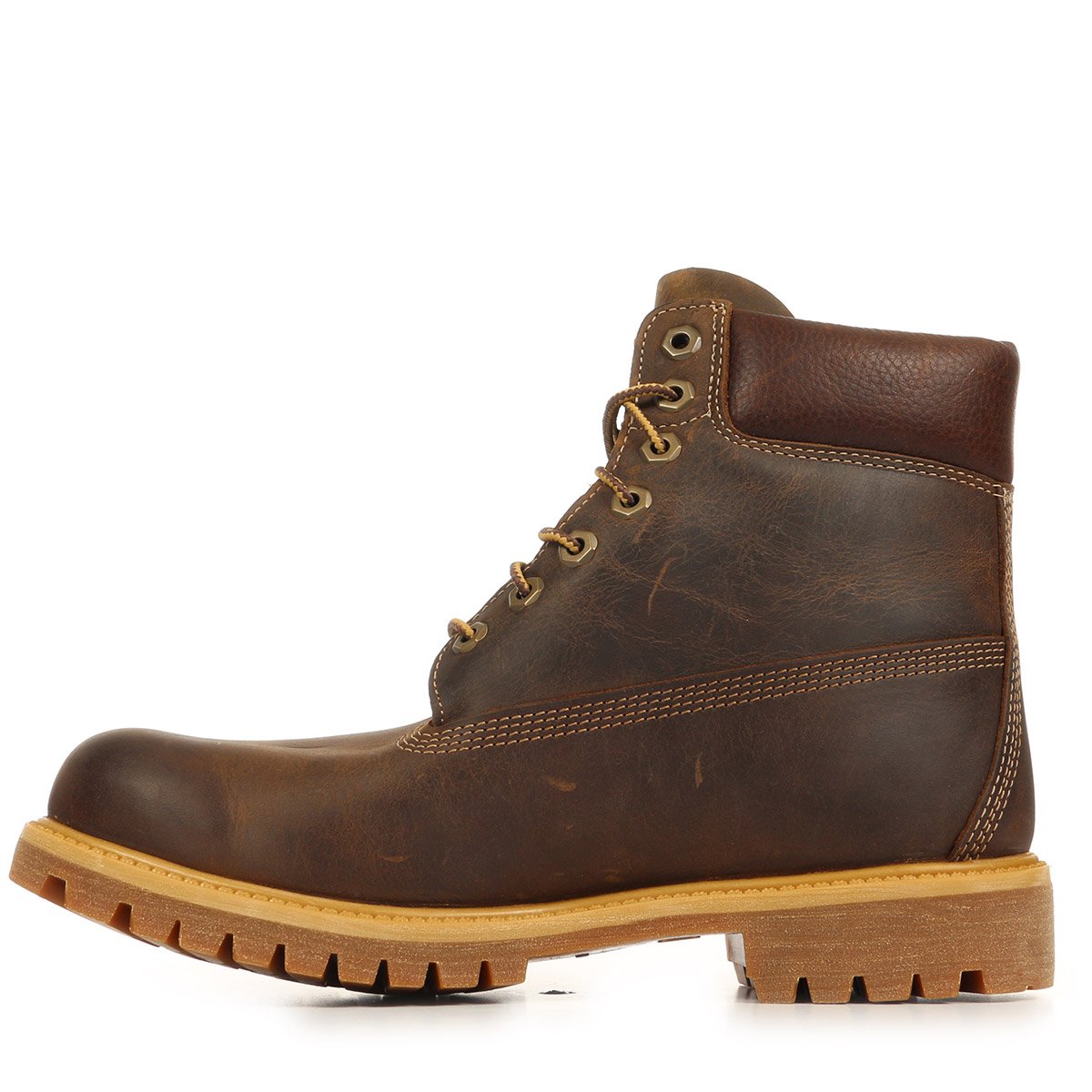 Bottines PREMIUM 6 IN LACE WATERPROOF brown, TIMBERLAND