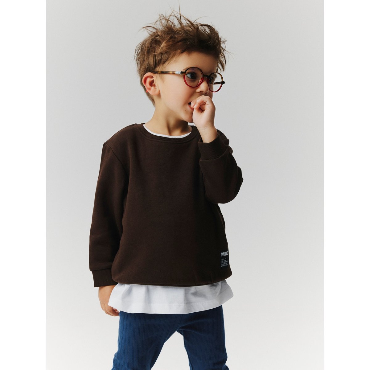 Sweat-Shirt marron - coffee bean1, NAME IT