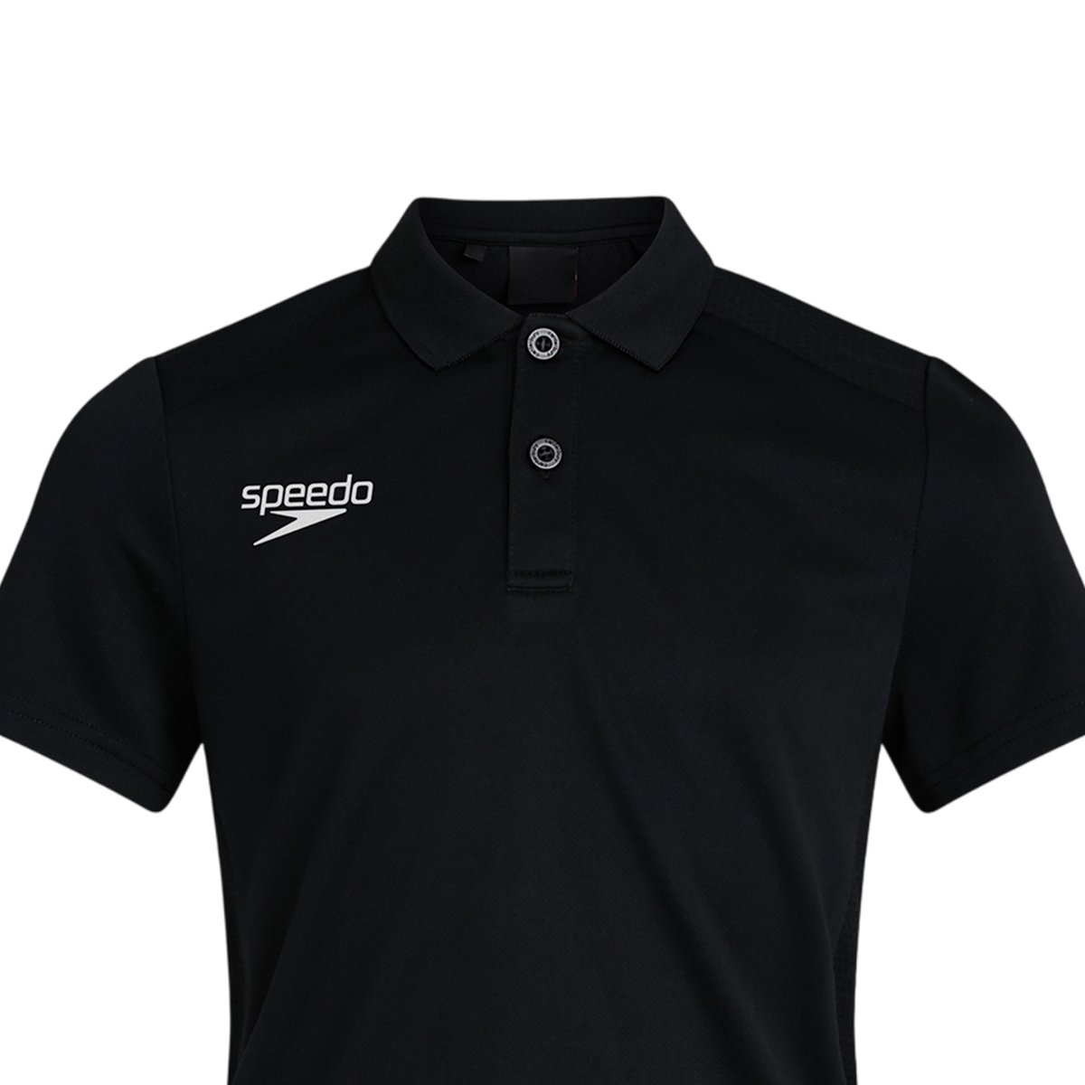 Polo manches courtes motif/style logo CLUB DRY noir, SPEEDO