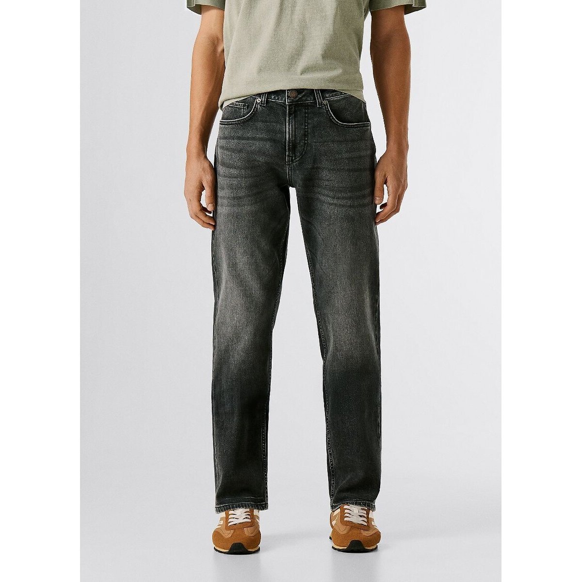 Cash Straight Jeans faded black, PEPE JEANS