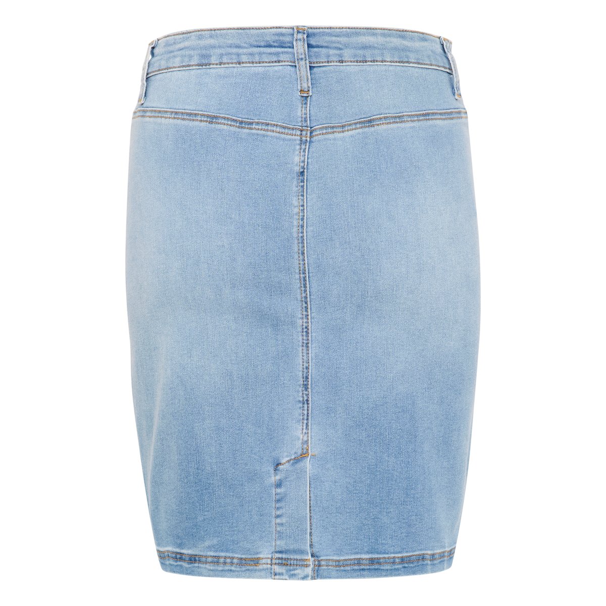 Denim skirt bleu light blue wash, CULTURE