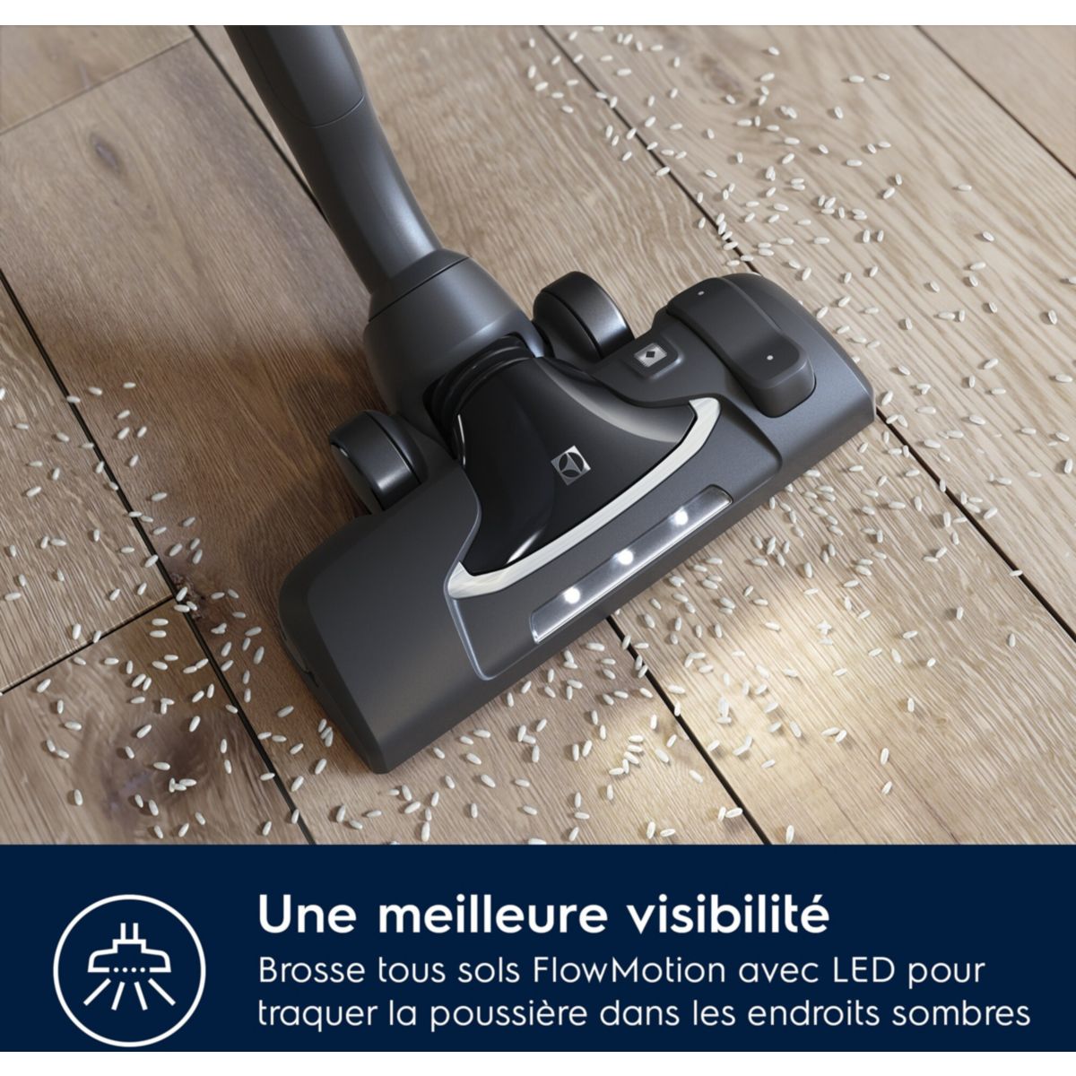 Aspirateur sans sac Pure C9 Allergy PC91-ALGR blanc, ELECTROLUX
