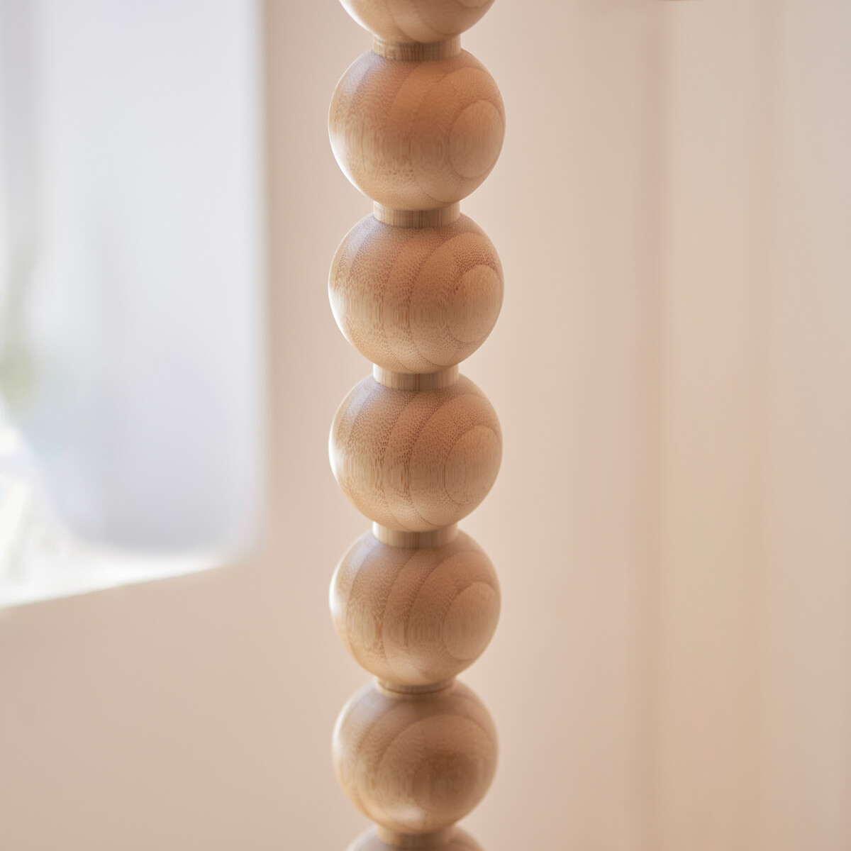 Cameron Bobble Floor Light in Natural Bamboo natural, ÉDITÉ