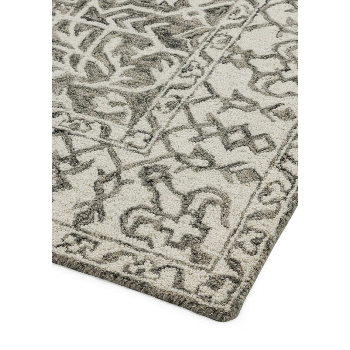 Tapis classique laine à motifs BONDI beige, NOVATREND