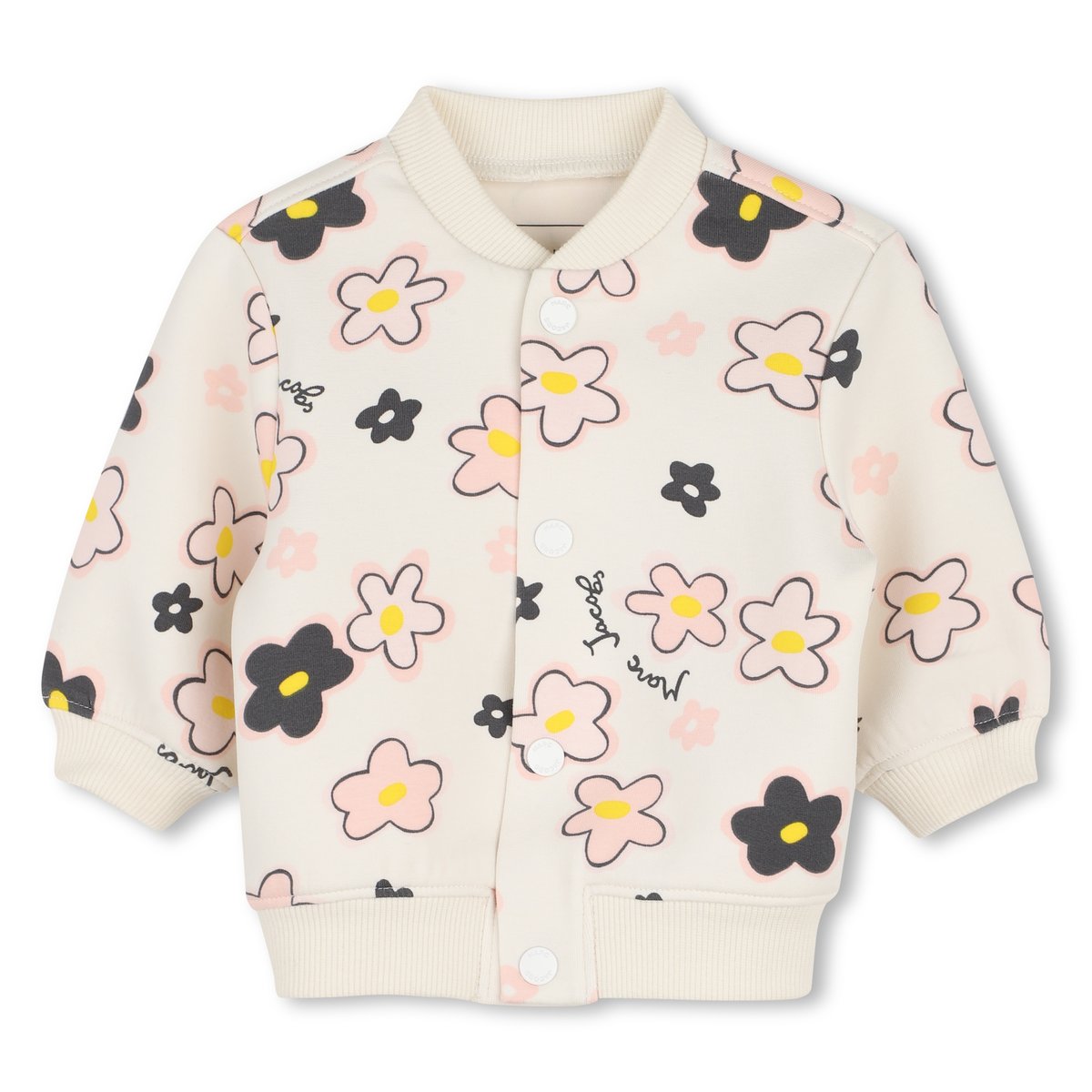 Ensemble pantalon, cardigan et tee-shirt creme, MARC JACOBS
