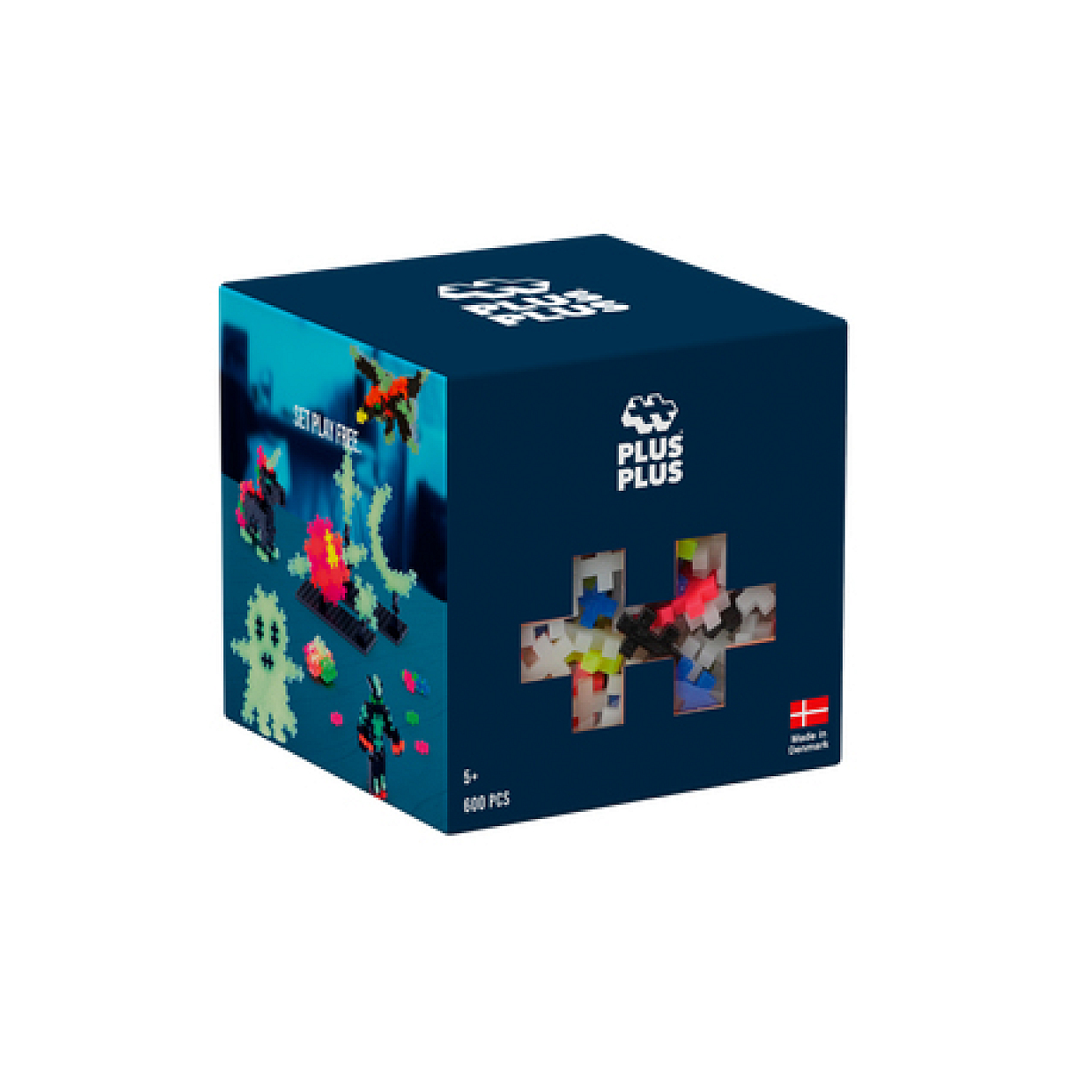 Recharge phosphorescent 600pcs couleur unique, PLUSPLUS