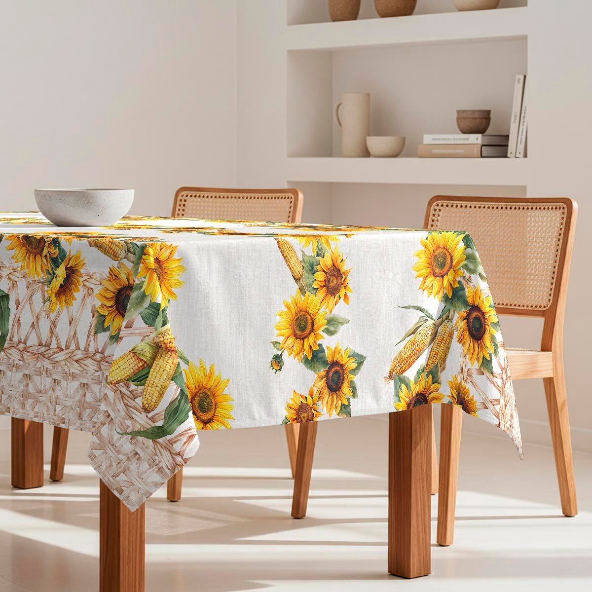 Nappe anti-taches Panocha - 100% coton - jaune, NAF NAF HOME