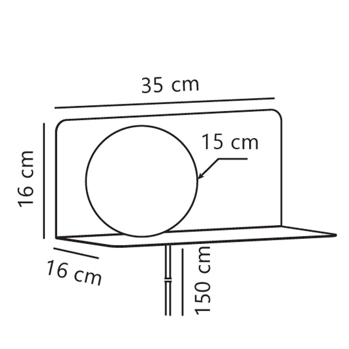 Applique murale minimaliste, chambre enfant en métal et verre, LILIBETH blanc, NORDLUX