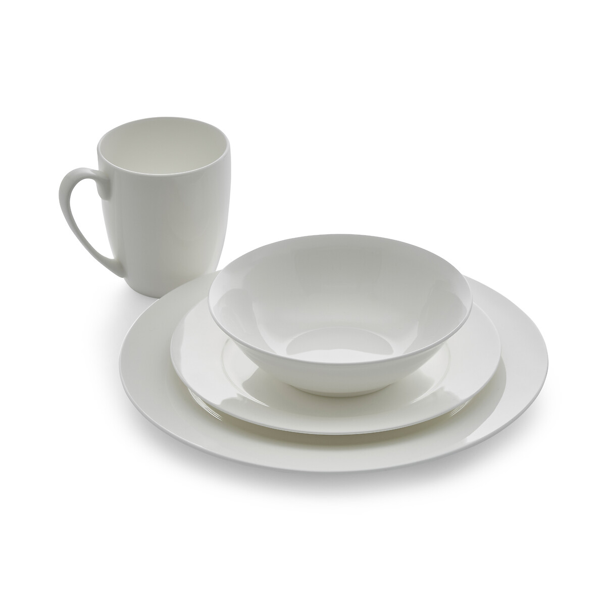 16-Piece Serendipity Dinner Set white, ROYAL WORCESTER
