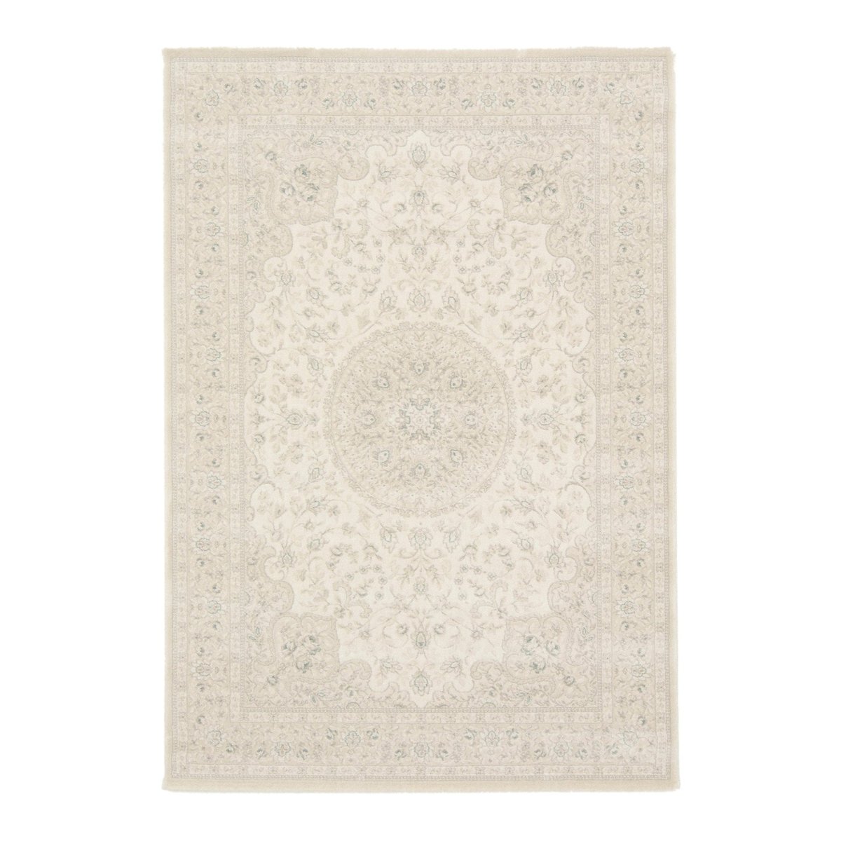 Tapis velours à poil ras TOPKAPI beige sable, AFK LIVING