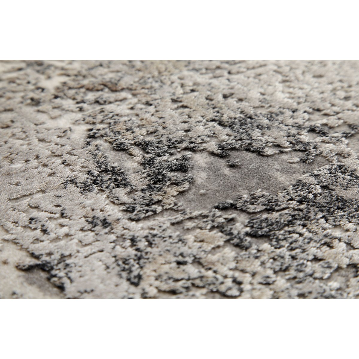 Tapis tissé fin effet Vintage , #UPPERGROUND OASIS gris/sable/beige, WECON HOME