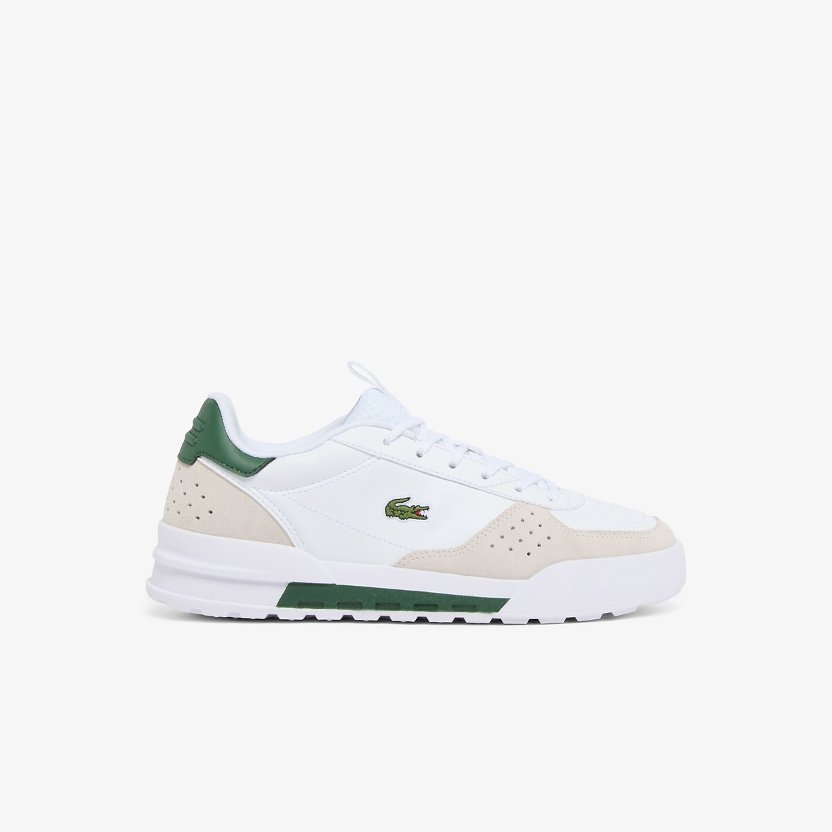 Niedrige Sneakers SLAM BREAK weiss/beige/grün, LACOSTE