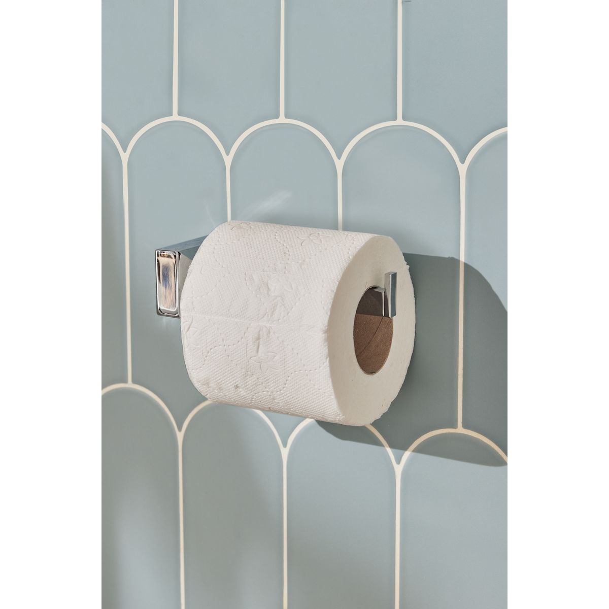 Porte-rouleau de papier toilette moderna chrome, NEXT