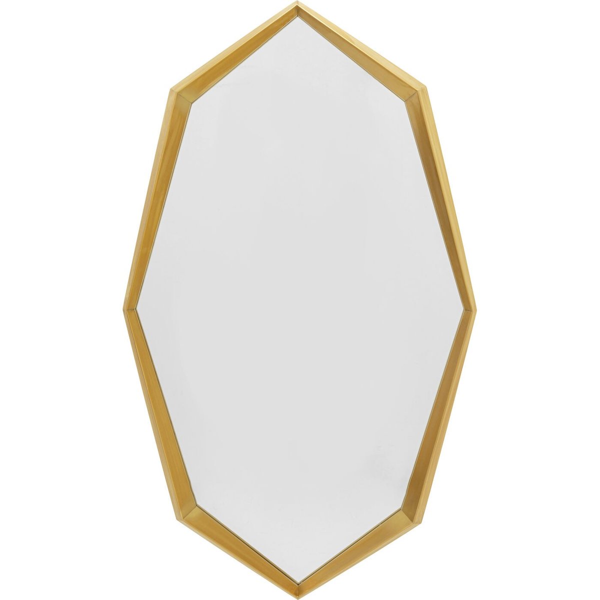 Miroir octogonal en acier, OCTAGON or, KARE DESIGN