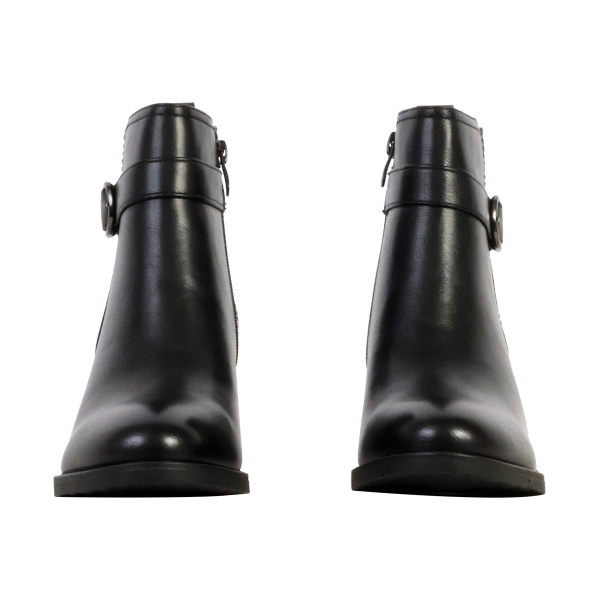 Bottines à Talon Zip noir, ENZA NUCCI