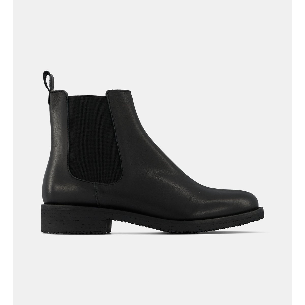 Bottines chelsea plates camille cuir noir, GALERIES LAFAYETTE