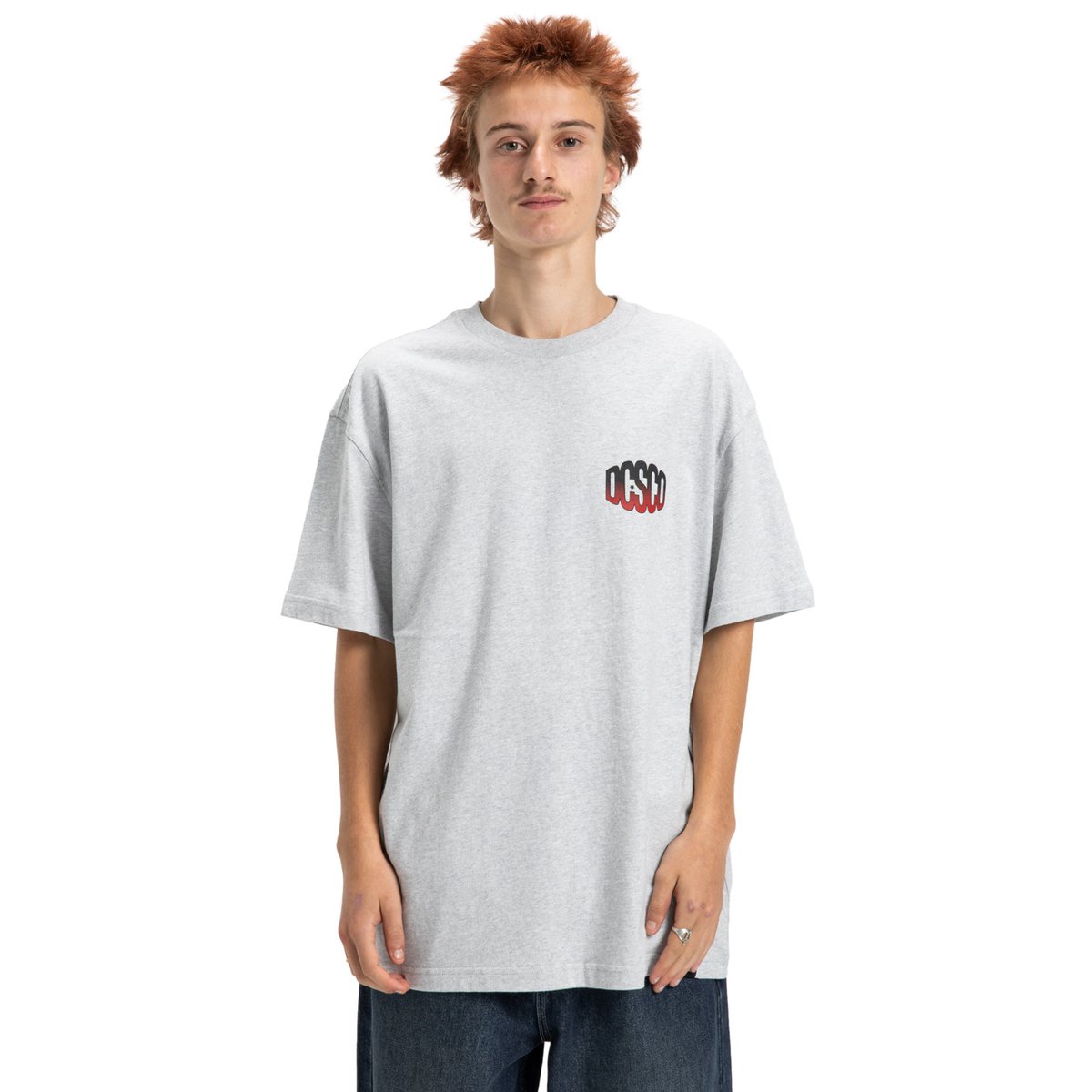 DC Shoes Apparel|Tops Homme EDYZT04372 gris light heather grey, DC SHOES