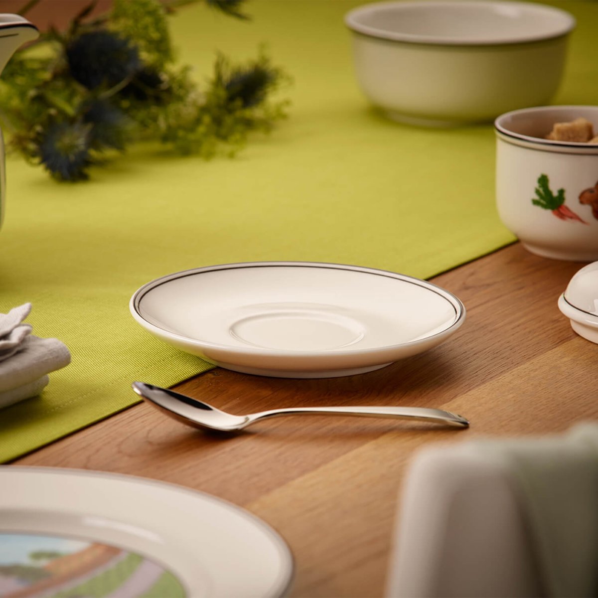 Sous-Tasse À Café/Thé DESIGN NAIF blanc, VILLEROY & BOCH