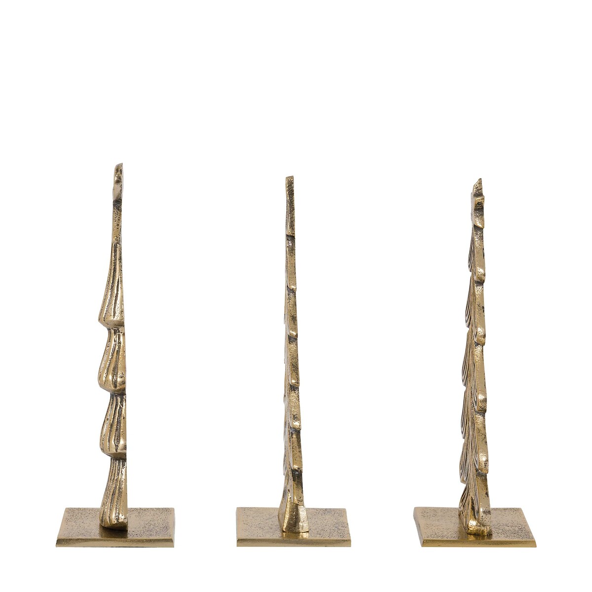 Set of 3 Heritage Tree Ornaments in Gold gold-coloured, ÉDITÉ