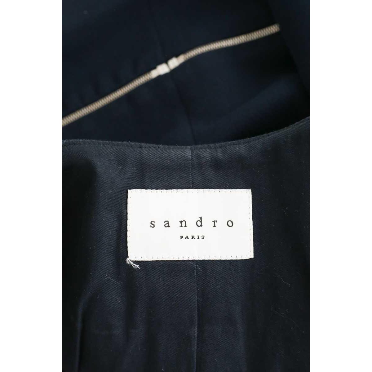Veste - Très Bon État bleu, SANDRO